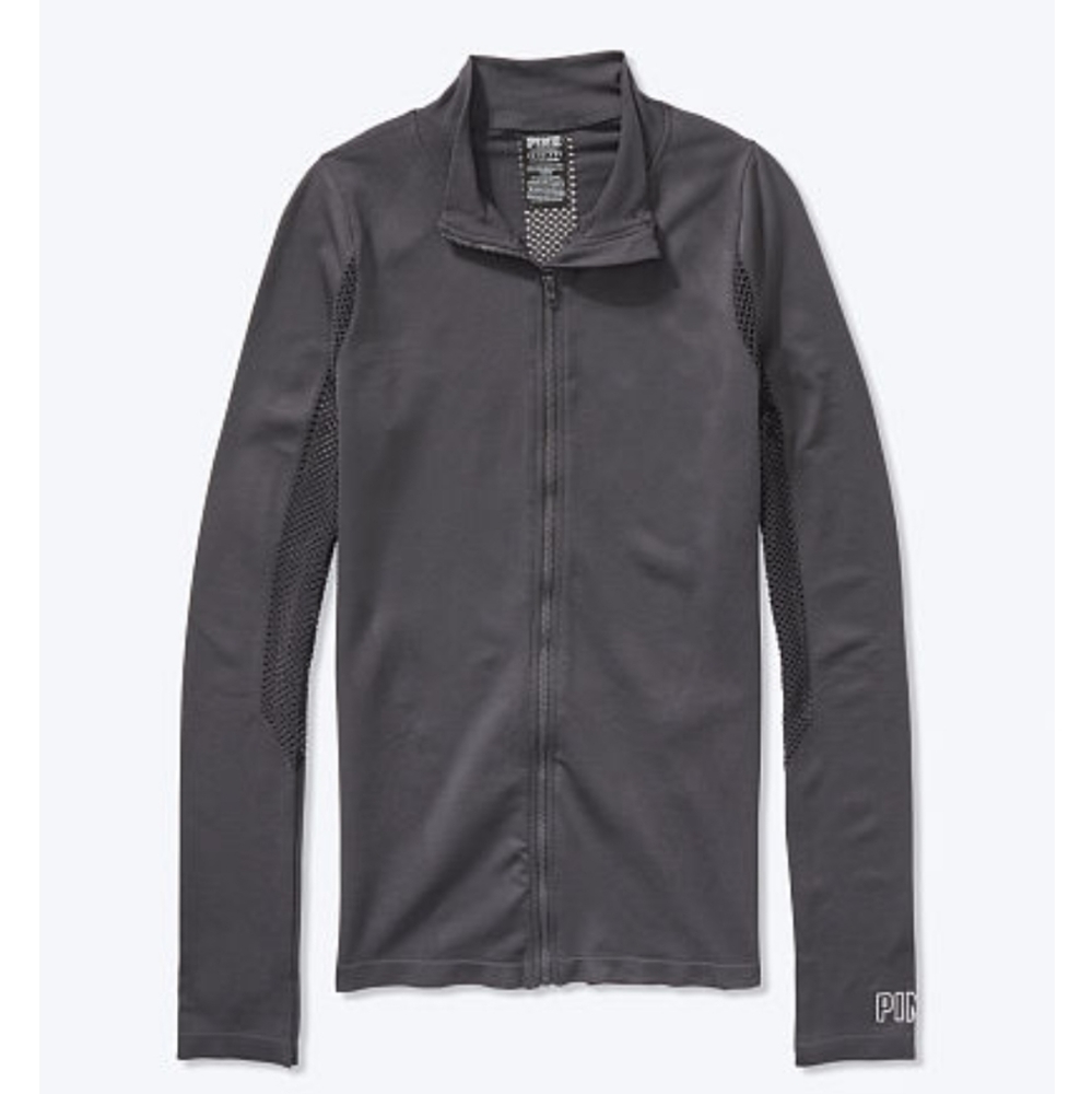 Pink Seamless Full Zip